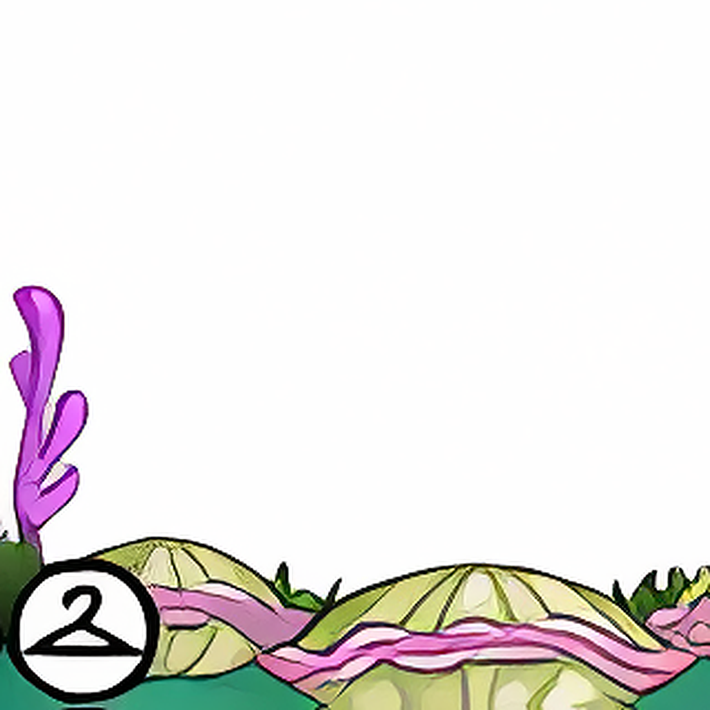 Bubbling Clam Shell Foreground