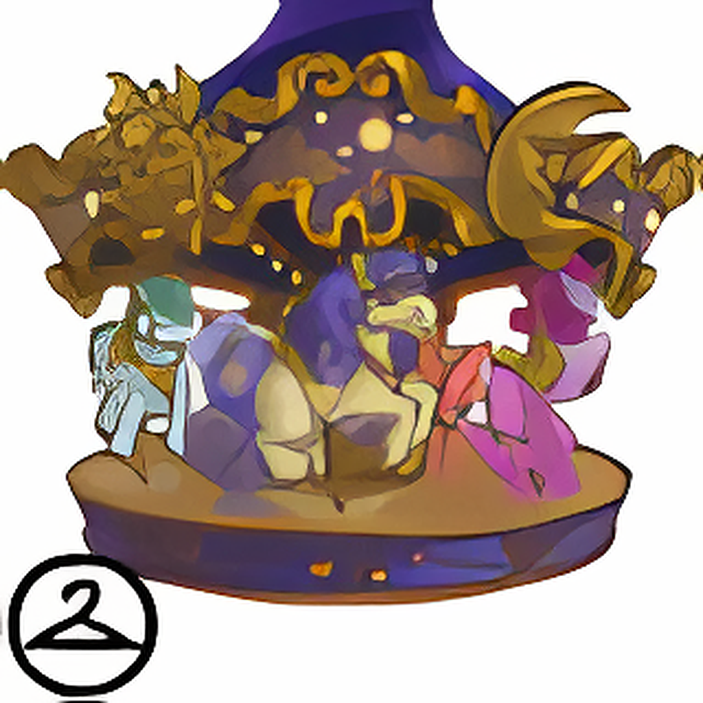 A Wonderful Carousel Trinket