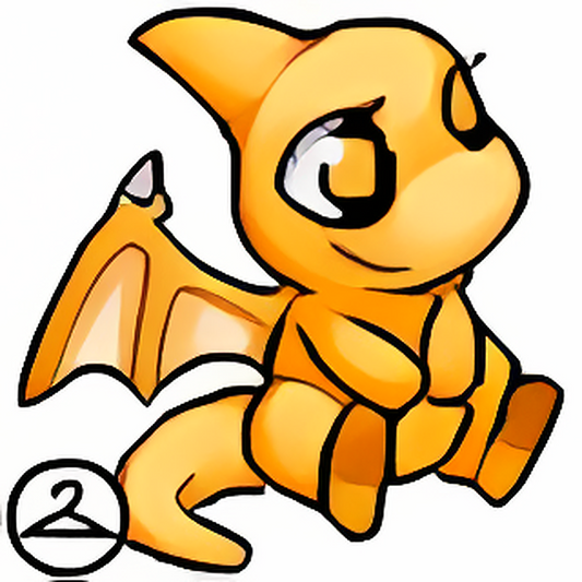 Habbo Hotel Yellow Shoyru
