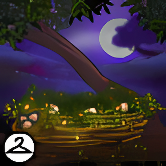 Lighted Nest Background
