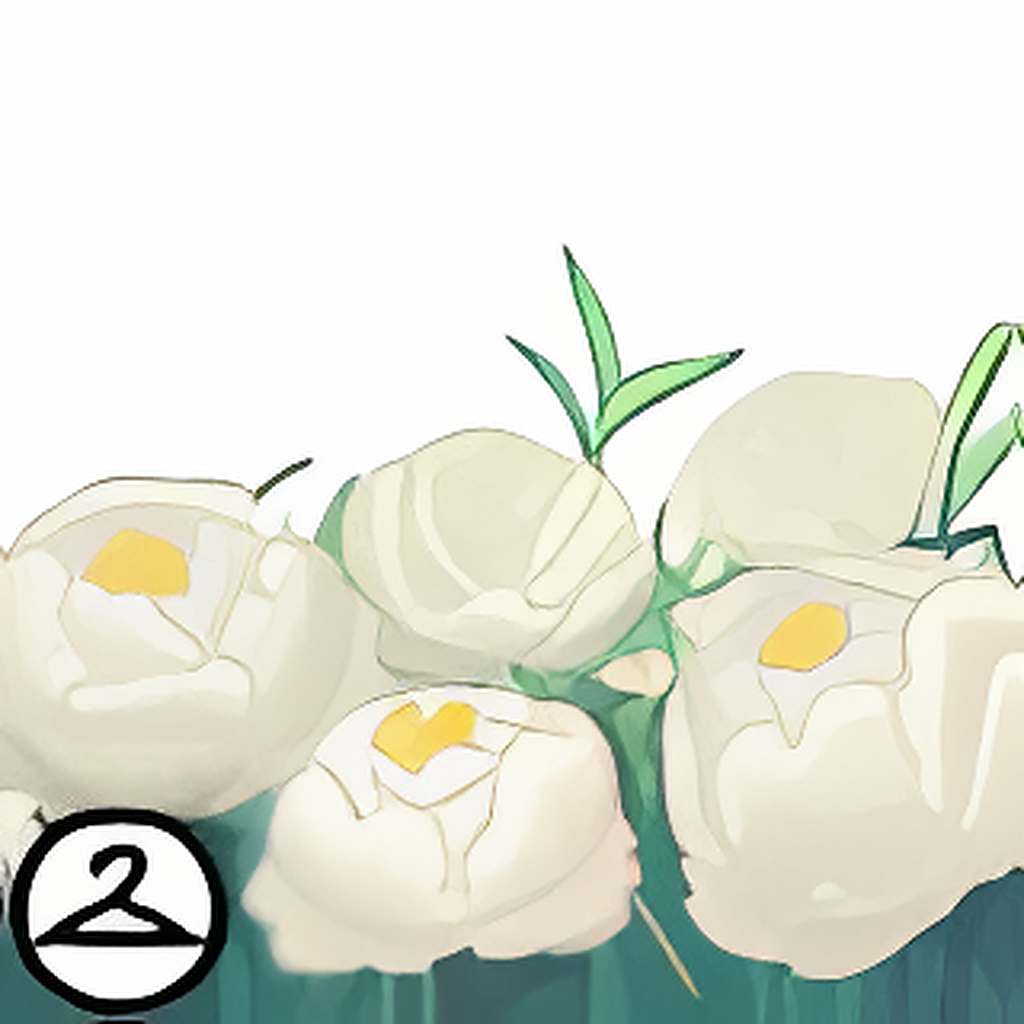 Dyeworks White: Pretty Peonies Foreground