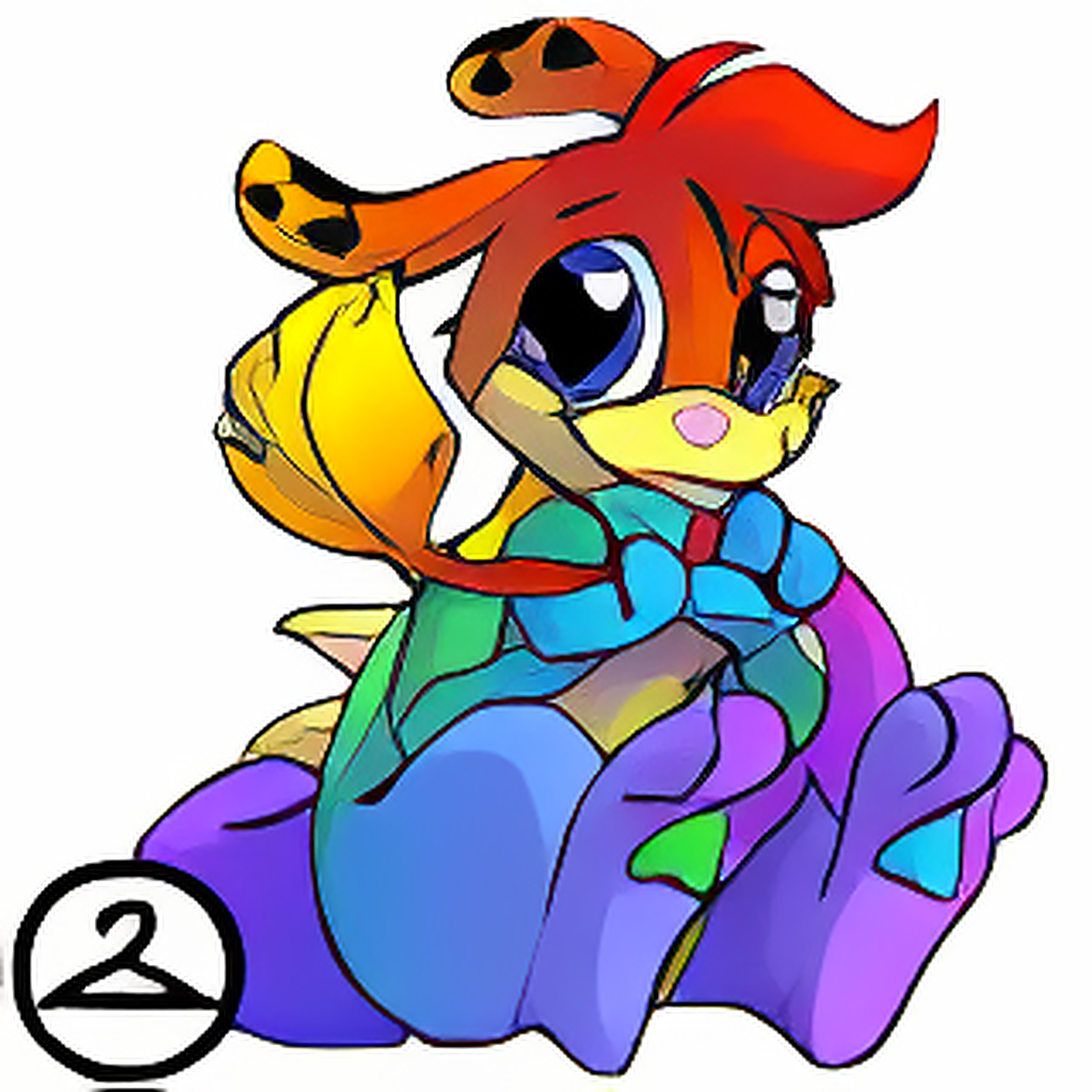 Adoring Rainbow Zafara