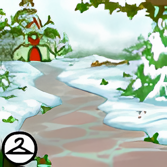 Festive Holly Fortress Background