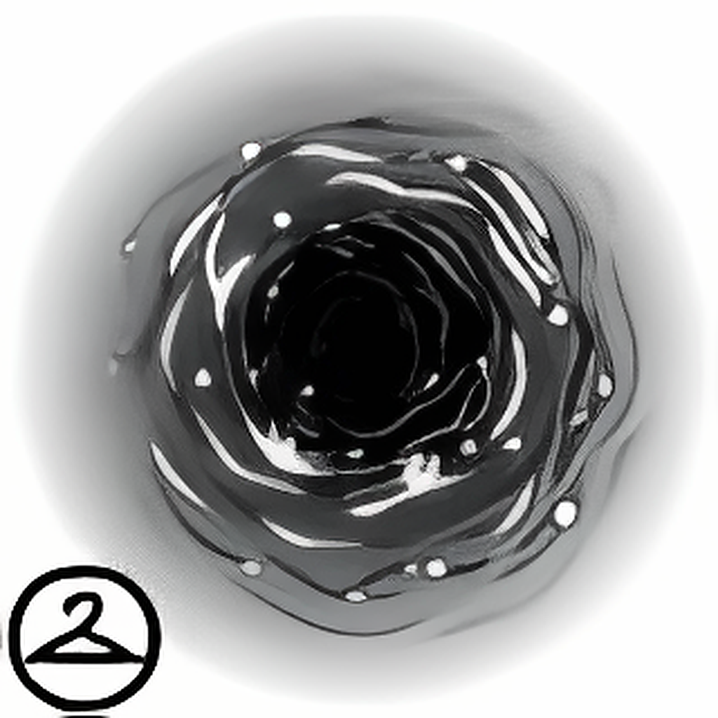 Dyeworks Black: Swirling Dark Portal Floor