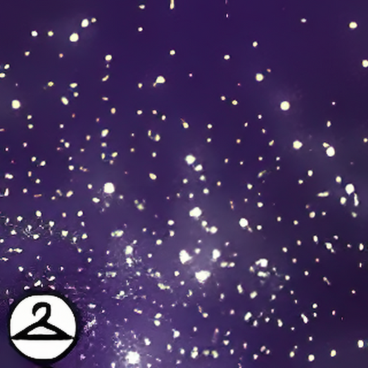 Dyeworks Violet: Sparkles of Space Background