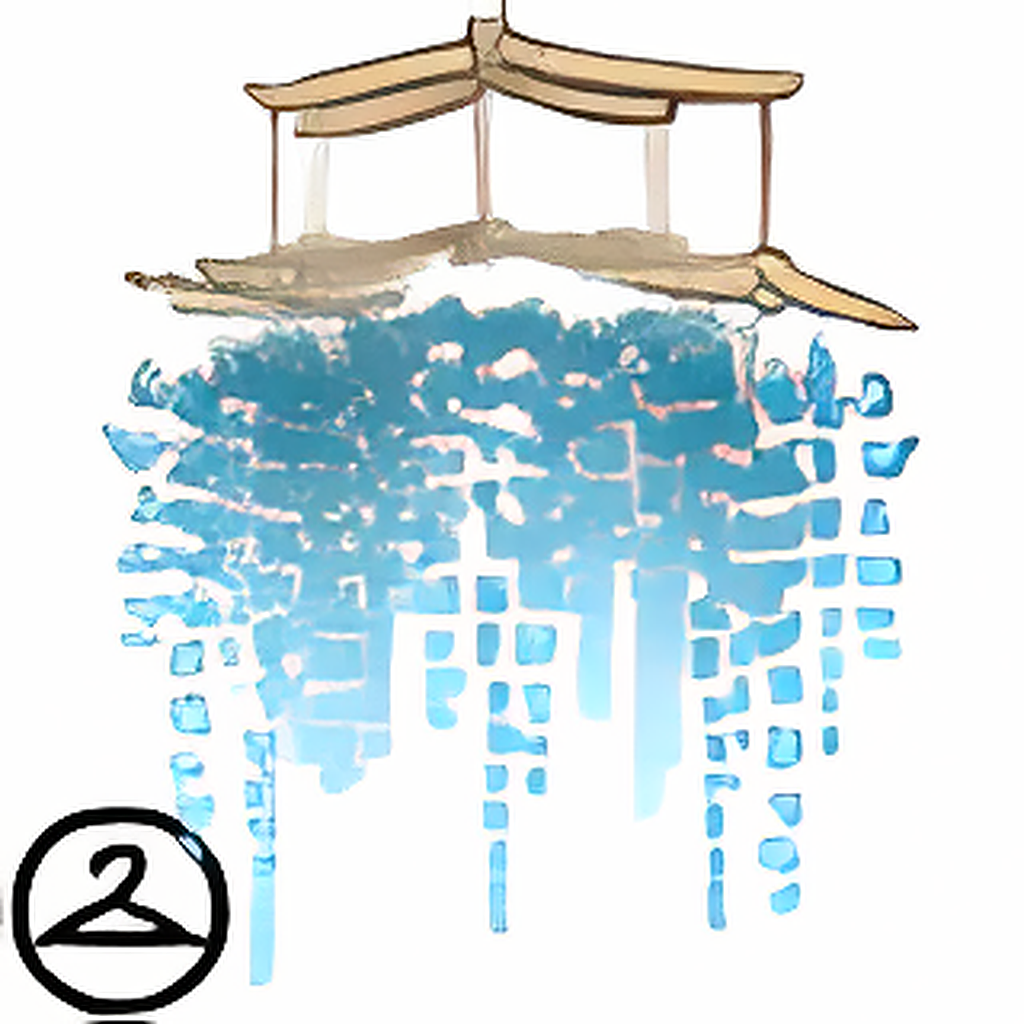Sea Glass Chandelier