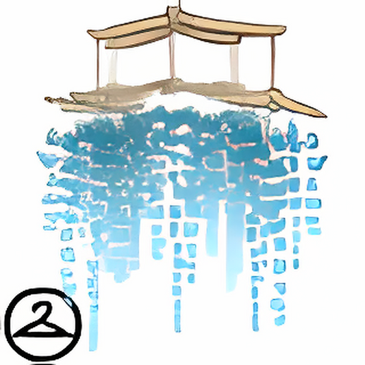 Sea Glass Chandelier