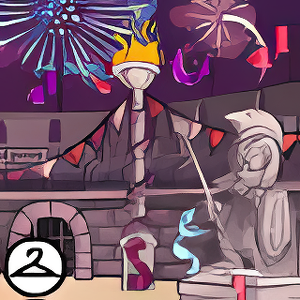 New Years at the Battledome Background