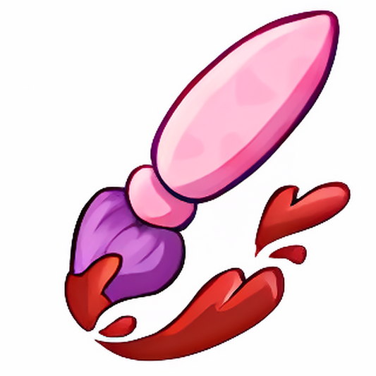 Valentine Petpet Paint Brush