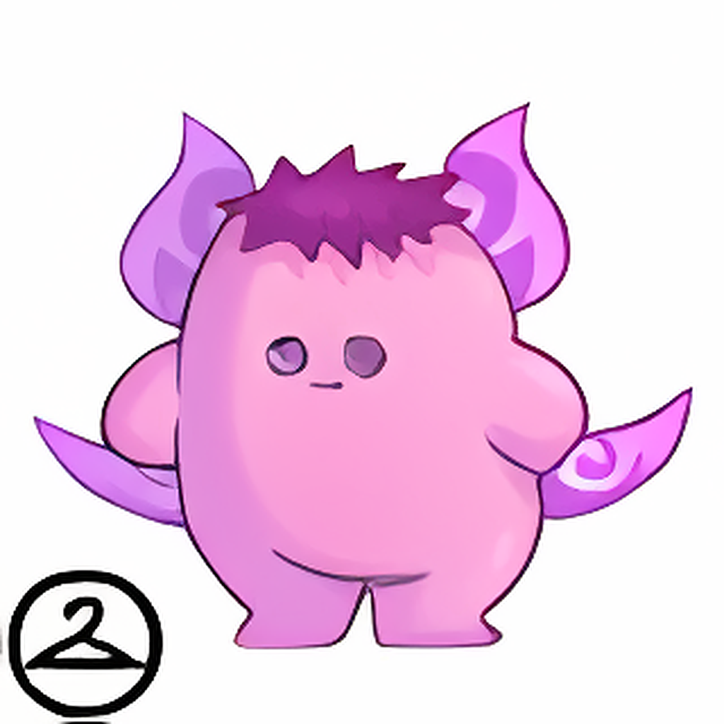 Pink Flosset Petpet Wearable