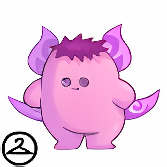 Pink Flosset Petpet Wearable