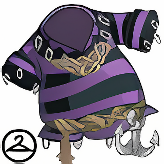 Dyeworks Purple: Pirate Knots Shirt