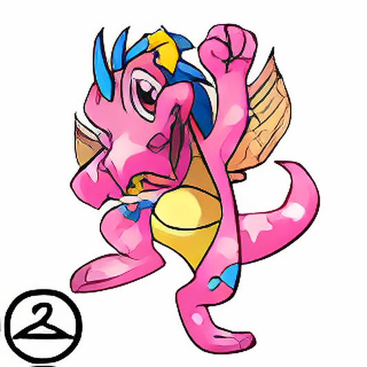 Prismatic Pink: Celebratory Anniversary Krawk