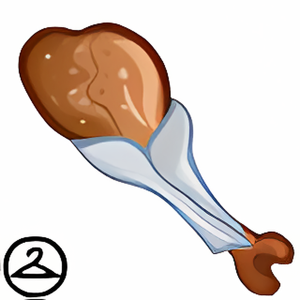 Steaming Hot Turkey Leg