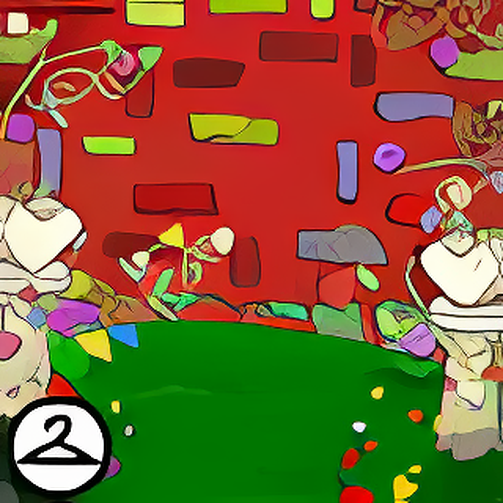 Valentine Garden Background