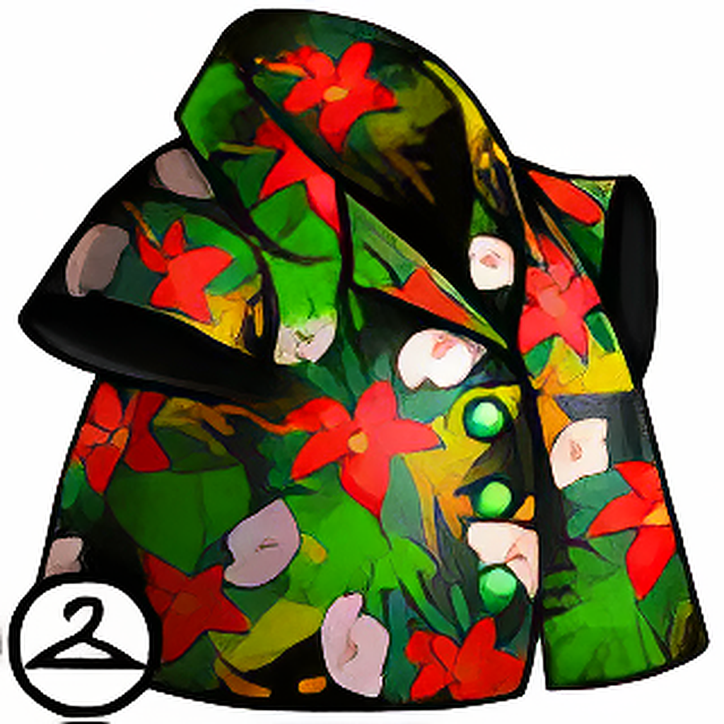 Mutant Tropical Floral Button Down
