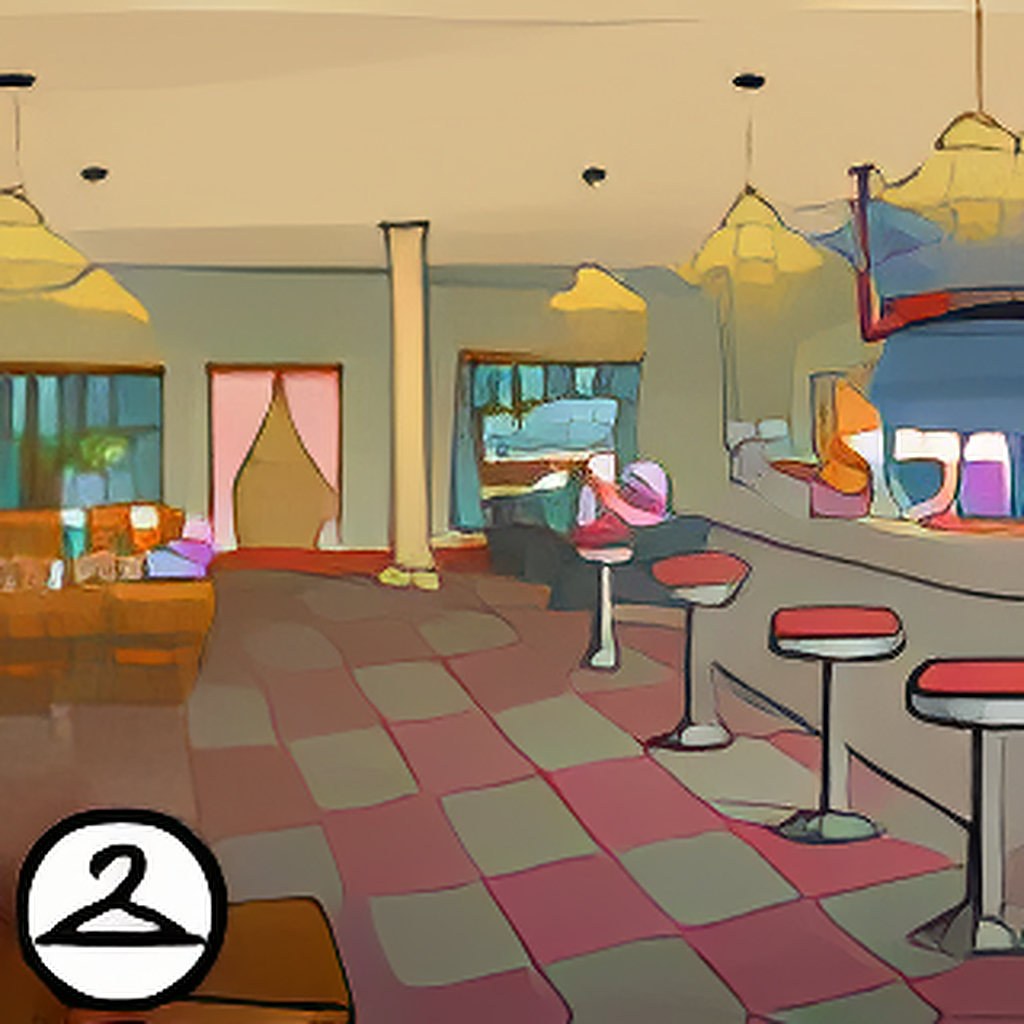 Old School Ice Cream Parlour