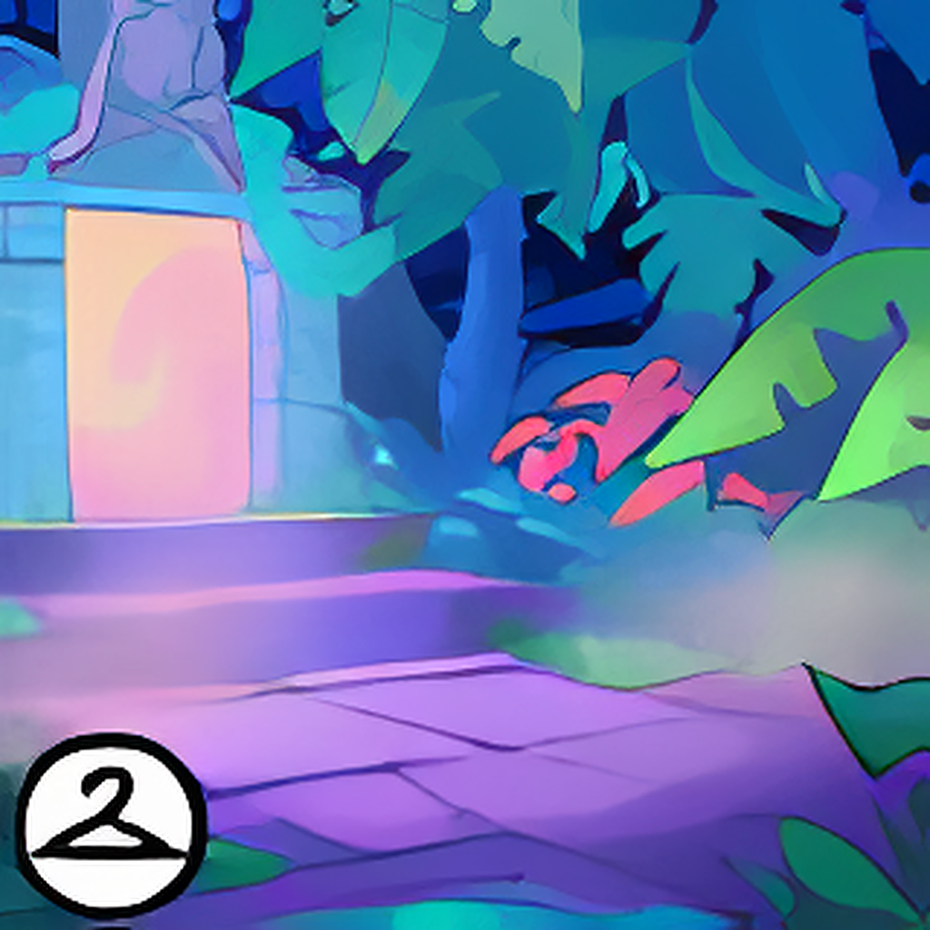 Afterlife Garden Background