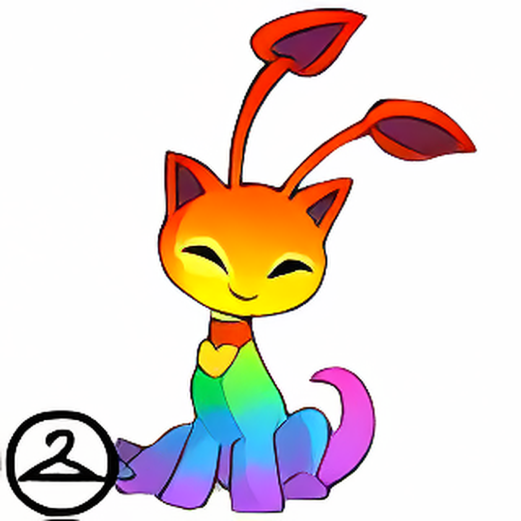 Adoring Rainbow Aisha