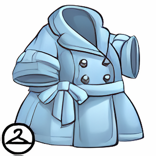 Light Blue Dress Coat