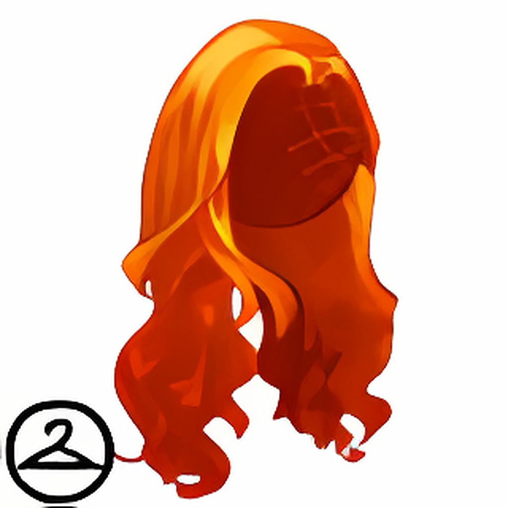 Dyeworks Ginger: Wintery Maraquan Wig