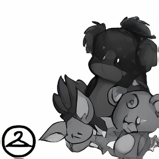 Dyeworks Black: Bedtime Petpet Plushies