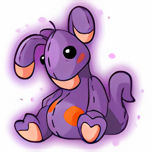 Magical Purple Blumaroo Plushie