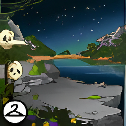 New Years in Mystery Island Background