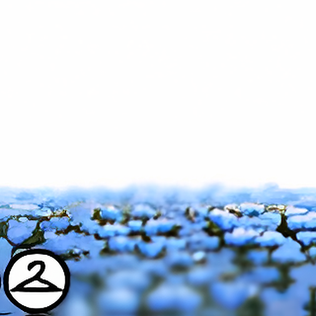 Dyeworks Blue: Field of Flowers