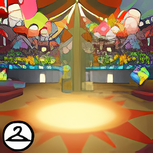 Inside Circus Tent Background