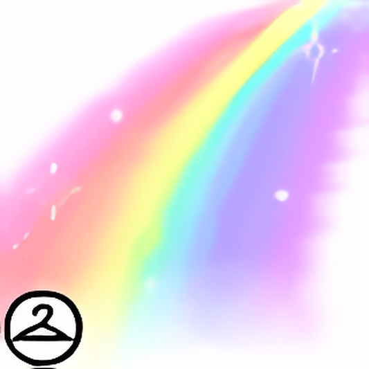 Pixel Habbo Hotel Rainbow Trinket