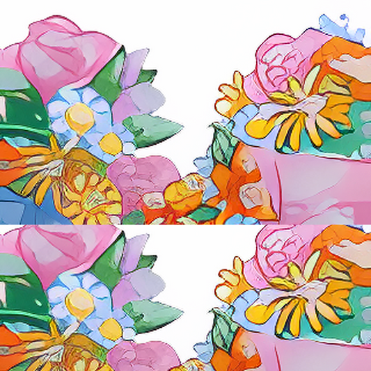 PVC Pipe Flower Foreground