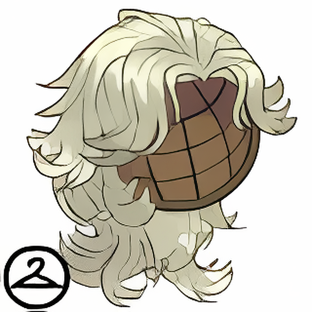 Dyeworks Platinum: Flowy Dark Wolf Cut Wig