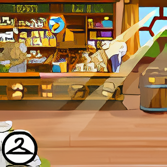 Honey Shop Background
