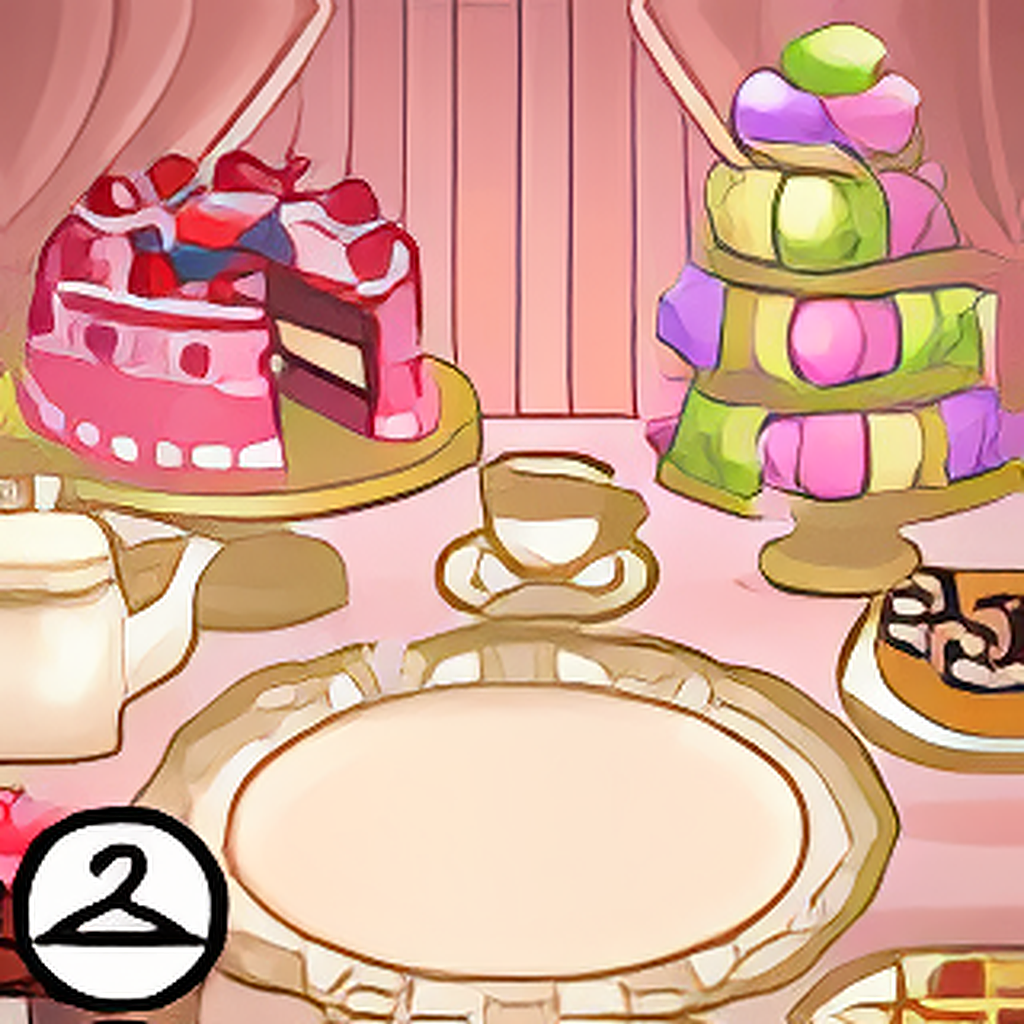 Fancy Dessert Table Background