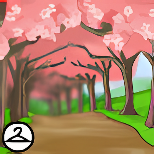 Tunnel of Trees Background