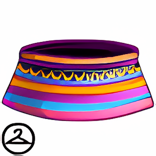 Highlighted Fabric Skirt