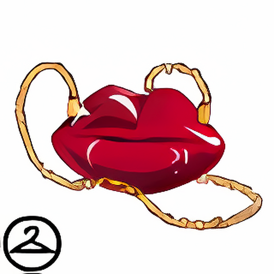 Red Lipstick Purse