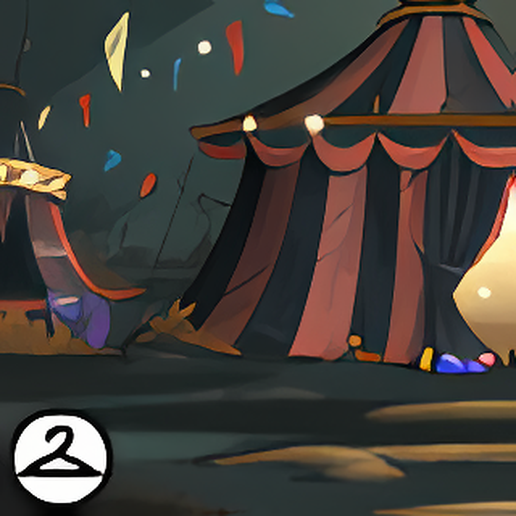 Outside the Extraordinary Circus Background