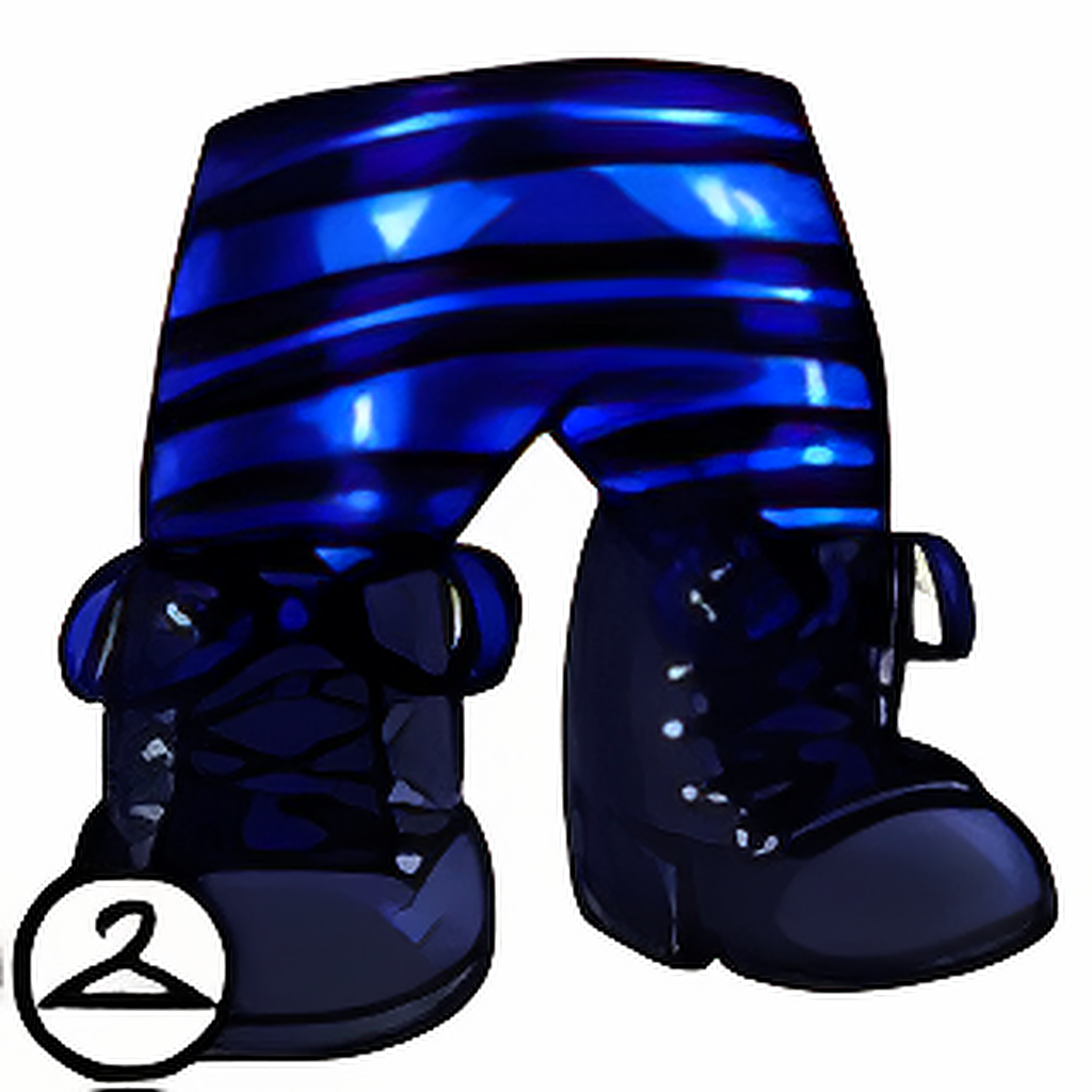 Electric Blue Tights and Boots