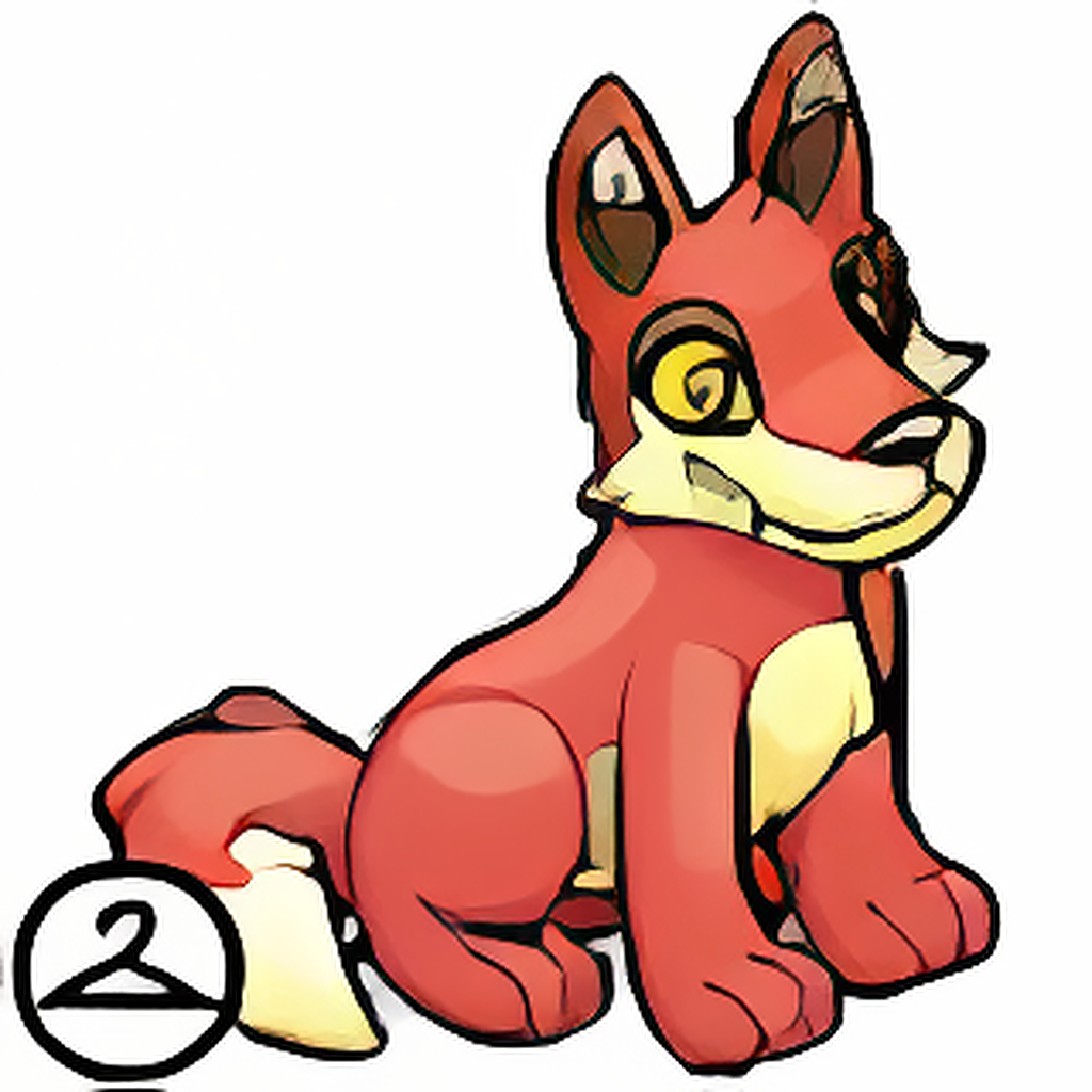 Habbo Hotel Red Lupe