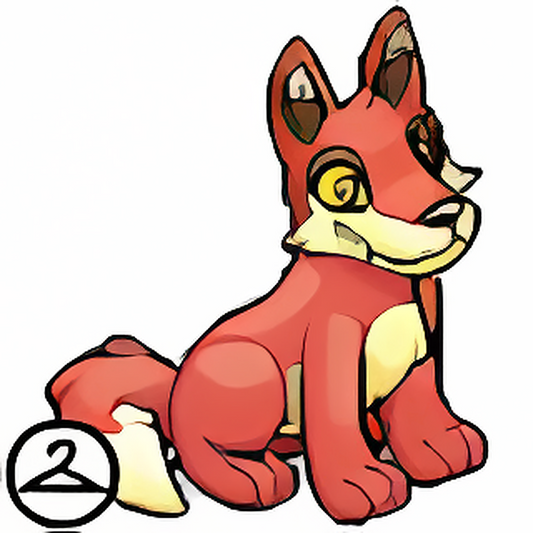 Habbo Hotel Red Lupe