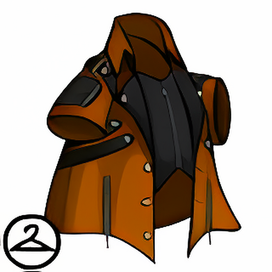 Gothic Leather Jacket and Waistcoat
