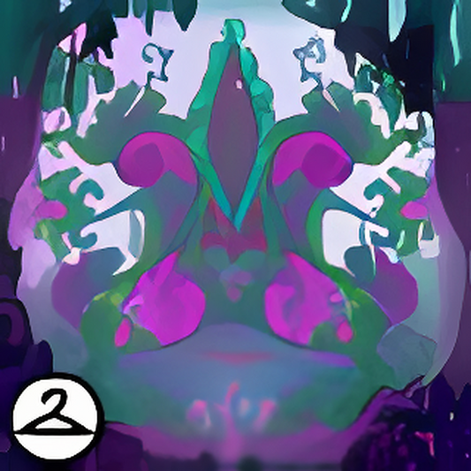 Delightful Flower Throne Background