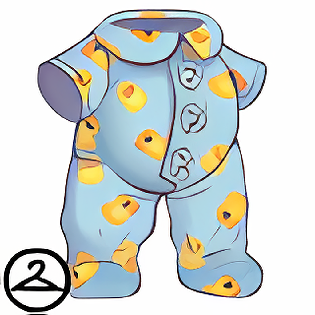Dyeworks Light Blue: Baby Rubber Ducky Pajamas