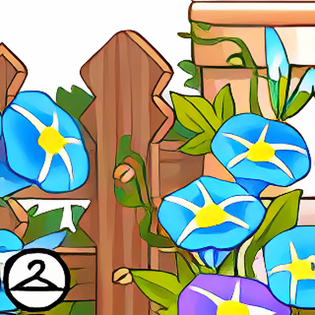 Brightvale Flowered Fence