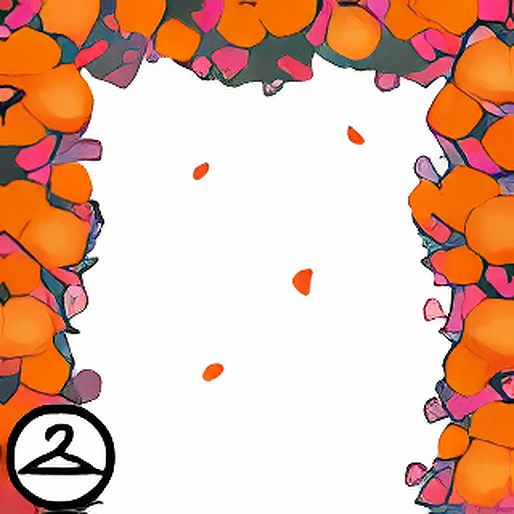 Colourful Flower Garland