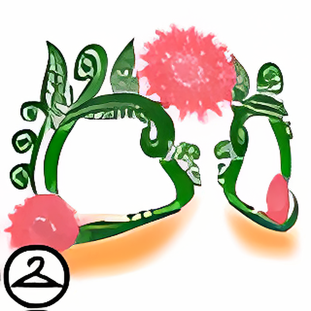 Floral Ink Face Paint
