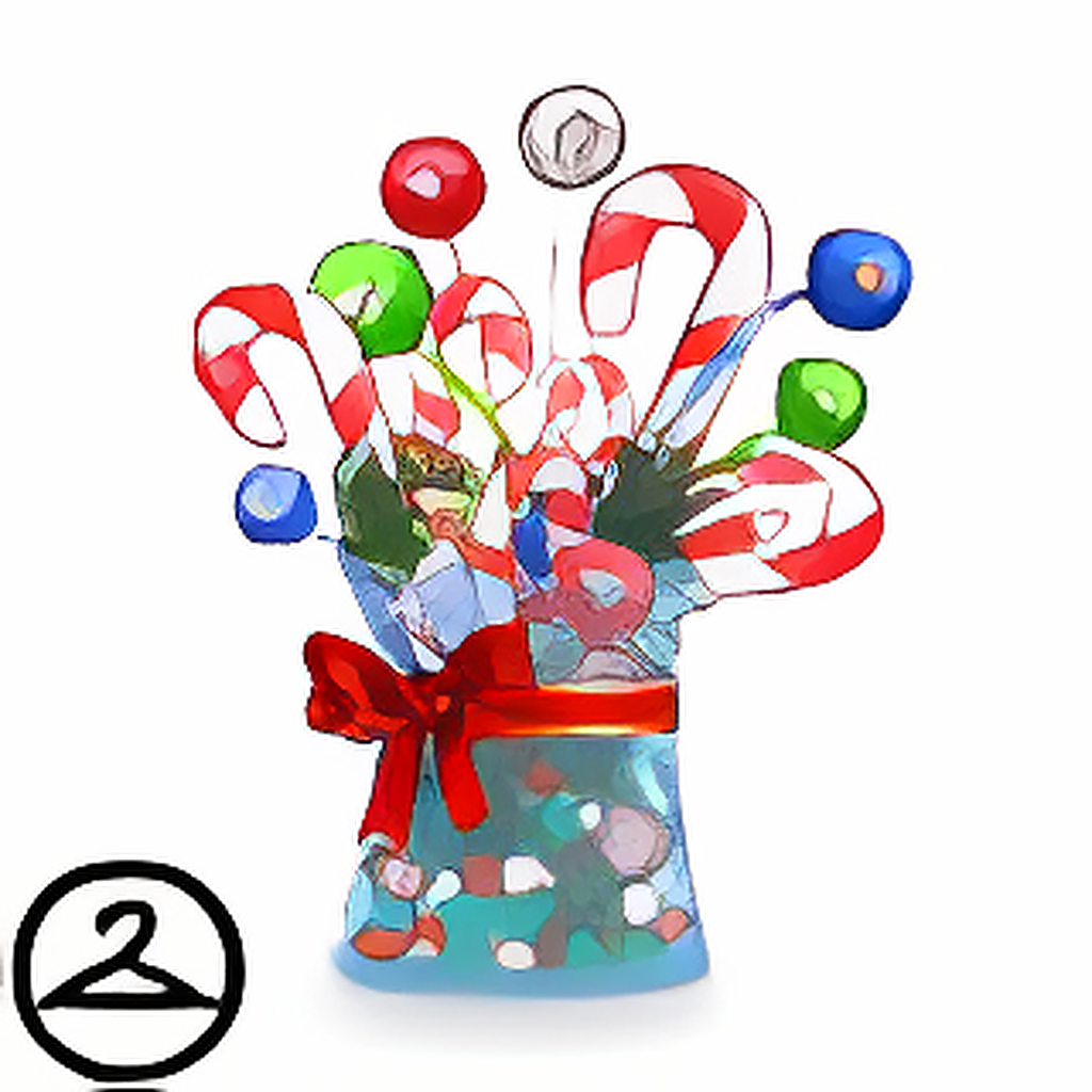 Crazy Candy Cane Bouquet