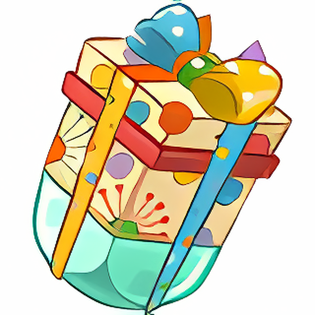 Colour Burst Gift Box Mystery Capsule